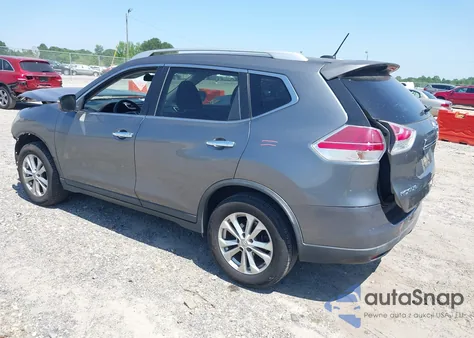 2015 Nissan Rogue Sv из США, поврежденный, VIN KNMAT2MVXFP533891